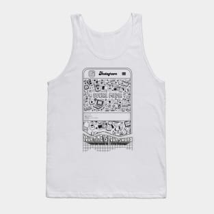 Social Media Tank Top